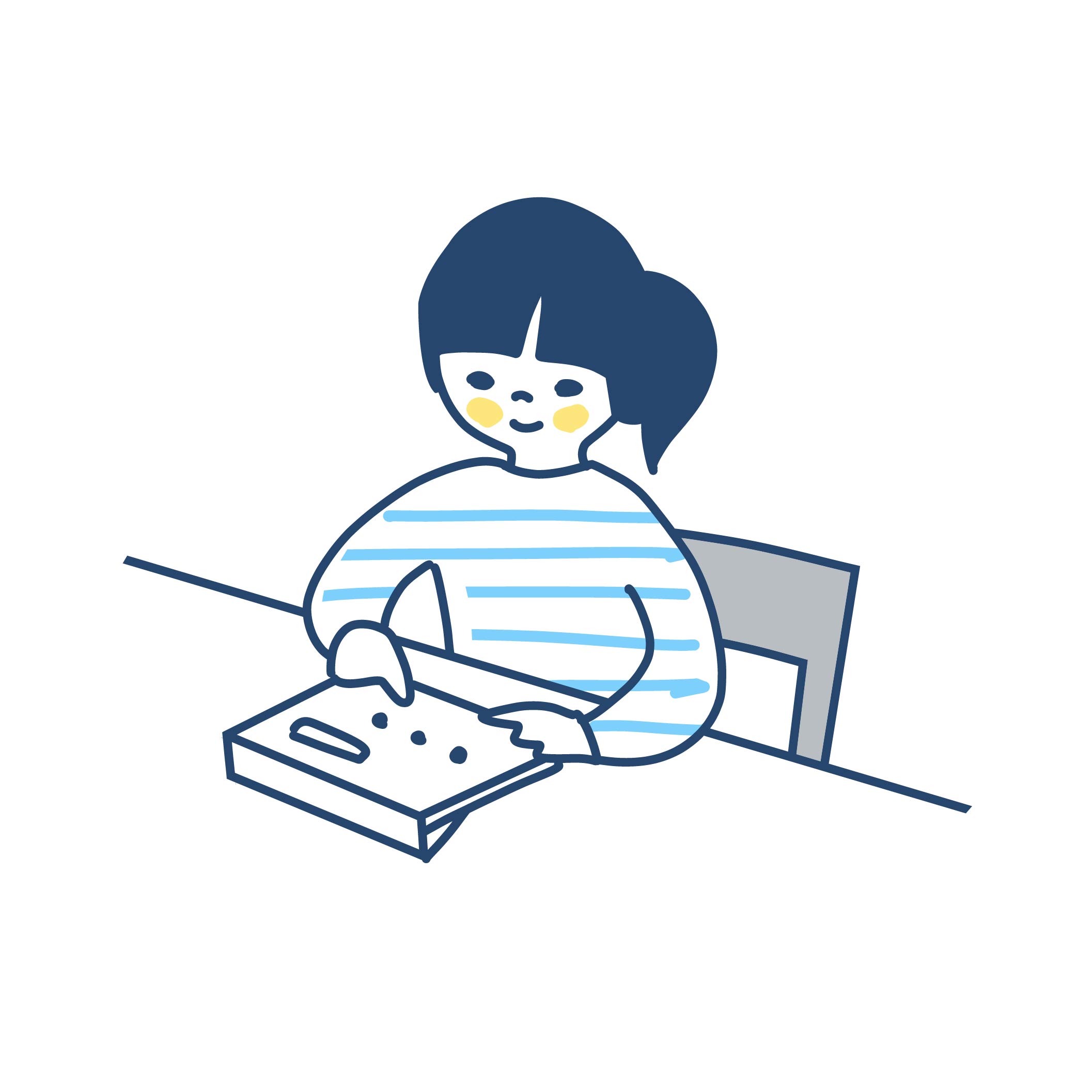 工作や調理などの緻密な指先運動